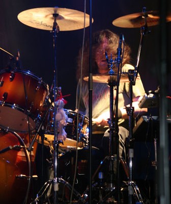 Jan Nielsen on the drums